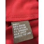 J. McLaughlin  Size S 3/4 Bell Sleeve KEATON Crew Neck Holiday Red Dress Photo 4