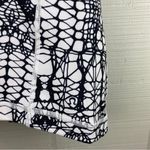 Lululemon White Black Glacier Lace Scoop Neck Tank Top Racerback Size 4 Photo 3