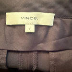 Vince  Tapered Trouser Dress Pants Black‎ Size 2 Photo 4