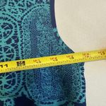 UP By Ultra Pink Womens Boho Western Sleeveless Trendy Cute Mini Blue Dress XL # Size XS Photo 6