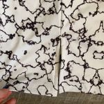 Midnight Alias Marble Stretch Skirt SZ 8 White Photo 7