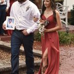 Azazie Wedding Simplee Apparel Bridesmaid Guest Formal Maxi Dress V-Neck Photo 1