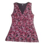 a.n.a  Y2K Boho Sleeveless Blouse Pink Brown Vintage Size Medium Photo 0