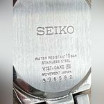 Seiko Solar Ladies Watch Two-Tone Bracelet White Dial Date Window NWT Photo 8