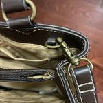 Fossil Relic by Brown and Tan Paisley Embossed Vegan Leather Purse Handbag Photo 9