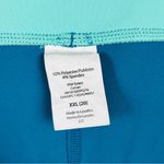 Vibrant Teal Size XXL Corsair Cropped Leggings Capris Teal with inside pocket Blue Photo 6