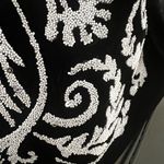 Dress Barn Velvet Beaded Floral Design Sleeveless Tank Large Whimsigoth Photo 10