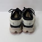 on cloud On Running Athletic Shoes White and Orange Photo 2