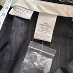 Worthington NWT Women's Striped Modern Fit Straight Dress Pants Black Size 14S Photo 6