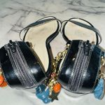 Marc Jacobs Vintage  The Charm Bracelet Black Patent Leather Sandals Heels 37.5 Photo 3