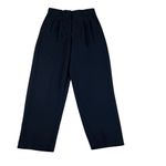 Wilfred Black High Rise Pleated Crop Trouser Pants NEW Photo 3