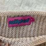 Edikted  Emmie One-Shoulder Sheer Sweater Small Preloved Photo 4