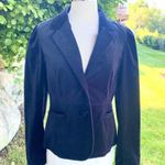 Tommy Hilfiger Velvet Like Black Blazer Photo 1