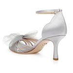 Badgley Mischka  Terris Mid Heel With Poof in Soft Violet Photo 2