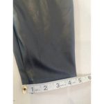 ZARA  Black Faux Leather Skinny Pants Sz Sm Ankle Zip Pockets Polyester Women’s Photo 15