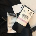 Island Escape Coral Gables Bandeau Tankini Top Tie Shelf Bra Floral Black 6 Photo 4