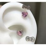 Boutique Hello Kitty Bow Cartilage Lobe Earring | 18k‎ Gold Filled Photo 9