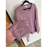 Ella Moss  Purple Sweater Woman’s Size XL NEW Photo 2