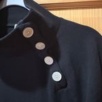 J.Crew Wide Button-Collar/Jewel-button Mockneck Pullover women’s M Photo 2