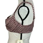 Gottex SZ 12 Luma Retro Bikini Swim Top Underwire Adjustable Lined Geometric New Photo 4