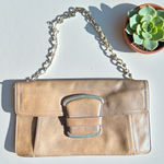 Banana Republic Vintage  Tan Leather Shoulder Bag Photo 0