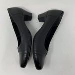 Munro  American Size 8.5 N Black Pumps Mid Heel Photo 5