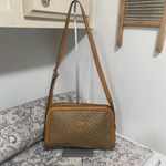 Gucci Vintage Micro GG Supreme Crossbody Bag in Mustard Brown Photo 2
