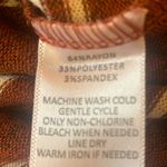 Market & Spruce  knit rust & white stripe hoodie size 1X Photo 4