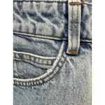 ZARA  Denim Long Sleeve Button Up Jean Mini Dress Sz L Light Blue Wash w/ Pockets Photo 14