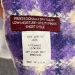 Jos. A. Bank Jos A Banks purple wool blazer with pearl buttons Photo 2