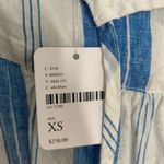 CP Shades CP Shade Free People Isabella Stripe Linen Maxi Dress Blue White Size XS Womens Photo 15