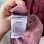 THAKOON COLLECTIVE Red Floral Shirt Dress Elegant Professional Winter Size 4 Photo 7