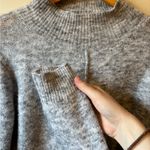 Emory park Grey Turtleneck Sweater Photo 3