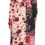 Free People  Jackie Printed Maxi Top Vintage Combo Floral‎ Size XS Photo 2