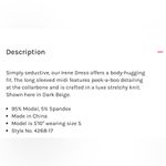 Retrofête NWT Ser.O.Ya Retrofete Irene Dress Photo 10