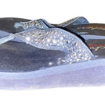 Skechers  Sandals Yoga Foam Thong Flip Flop Size 8 bling Photo 0