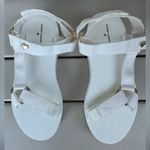 Stoney Clover Lane Women's Hook Loop Strappy White Summer Sandals 6 Photo 3