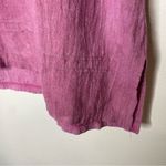 Hand dyed hand painted handmade boho Lagenlook blouse by Heather Reid Clothing Pink Size L Photo 6