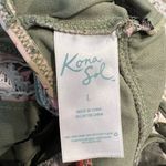 Kona Sol Women’s  Large Floral One Piece Bathing Swim Suit Photo 3