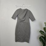 Chloe Kristyn Gray Bianca Ponte Knit Half Sleeve Dress Size M Photo 3