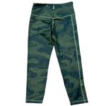 Lilybod  Green Camo Cropped Leggings Size Small Workout Yoga‎ Gym Training Photo 2