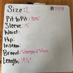 Vineyard Vines  Womens White Short Sleeve Tie Neck Top Large‎ Photo 3