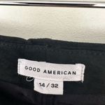 Good American  Women’s 14/32 Black Faux Suede Pants Photo 1