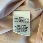 Adyson‎ Parker Satin Gray Orange Floral Shirt V Neck Lined Size Small Oversize Photo 7