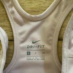 Nike  Dri Fit Swoosh Women’s Sz Small Blush Pink Non Padded Athletic Bra‎ Photo 2