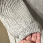 Tularosa Gray Ribbed Crew Neck Sweater Photo 2