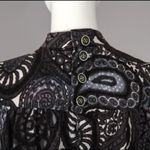 Donald Brooks dark paisley print long Photo 4