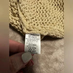 L Love Loose Knit Sweater Size M/L Cream Tan Size M Photo 5