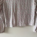 Roller Rabbit Heart Vine Nessa Cardigan in Rose Pink Size Medium Pima Cotton Photo 11