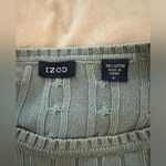 IZOD Cotton Cable knit Crewneck Sweater Photo 3